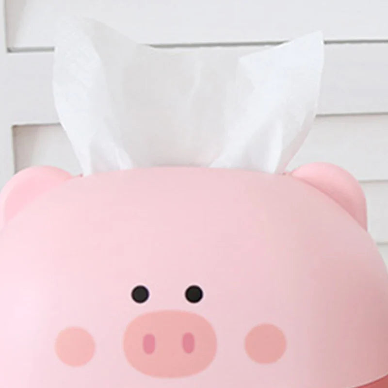 Cute Pig Tissue Box