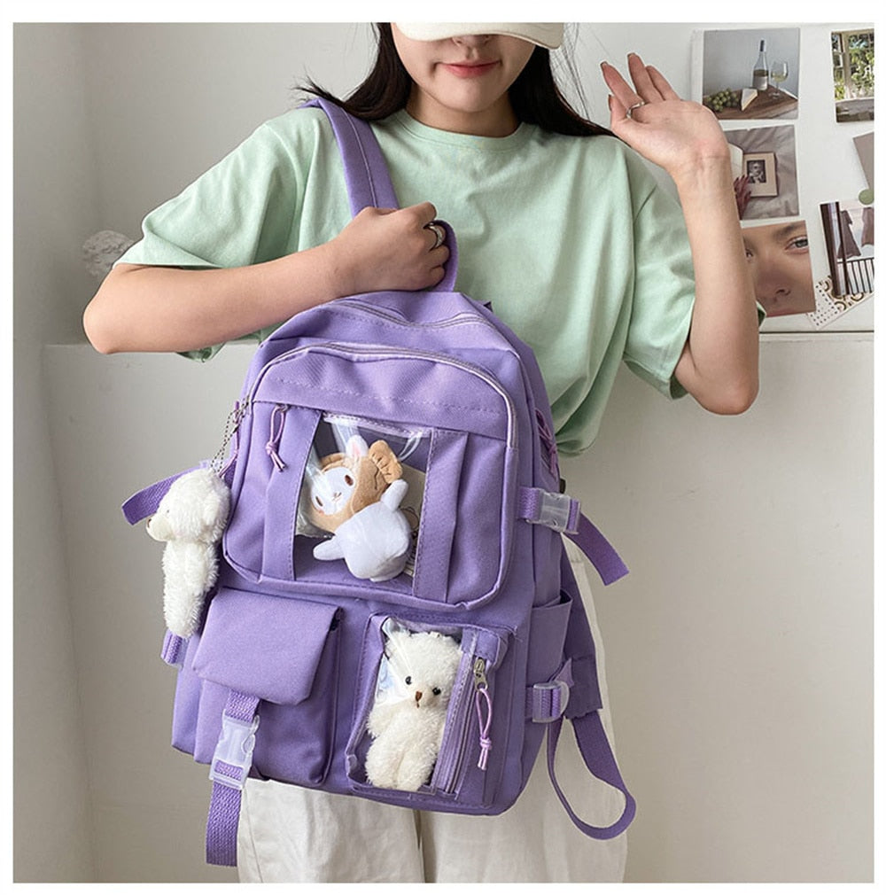 Plushie Showcase Backpacks