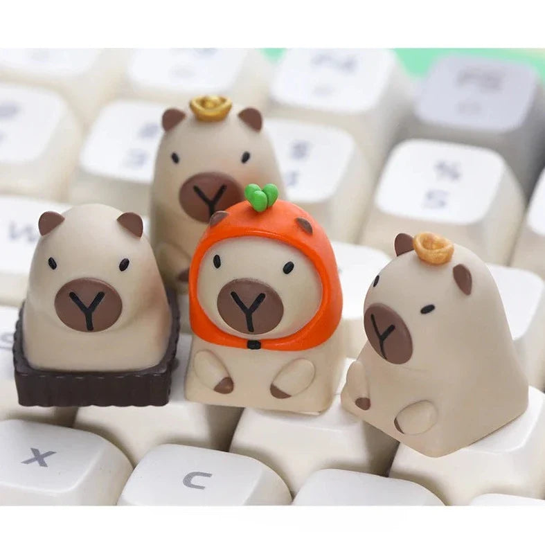 Capybara Keyboard Key Caps