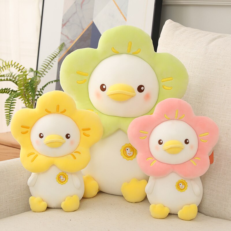 Flower Duck Plushies