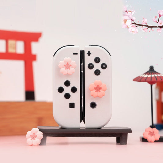 Cherry Blossom Switch Thumb Grips