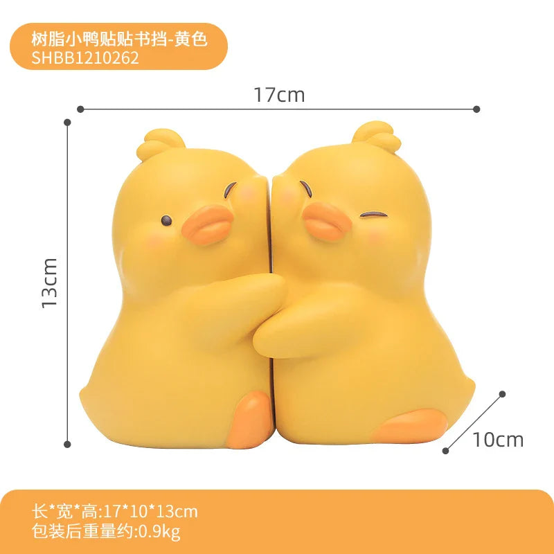 Adorable Duck Book Ends