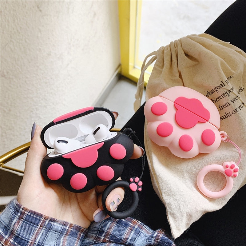 Cat Paw Airpods Case