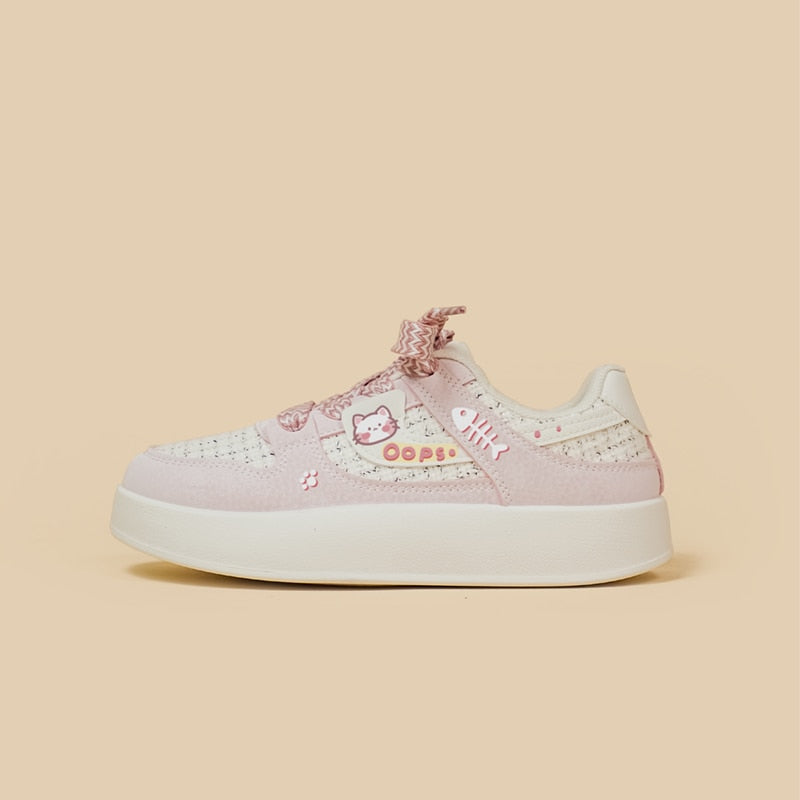 Neko Fish Bone Sneakers