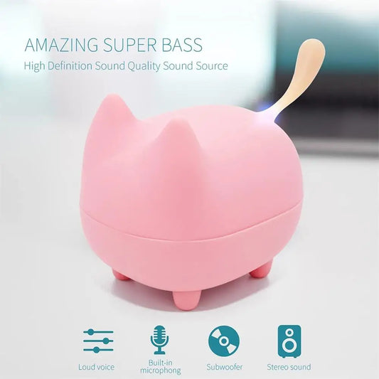 Mini Cat Wireless Bluetooth Speaker