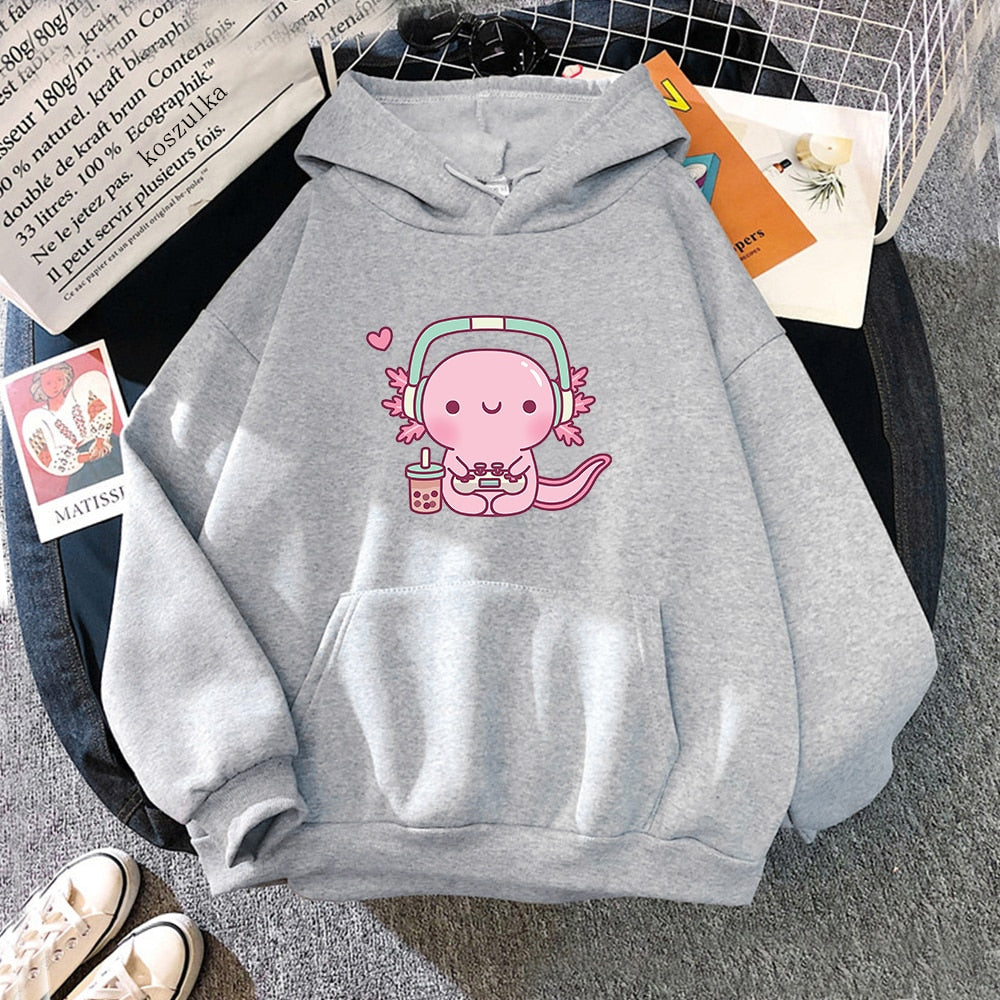 Axolotl Gamer Hoodie