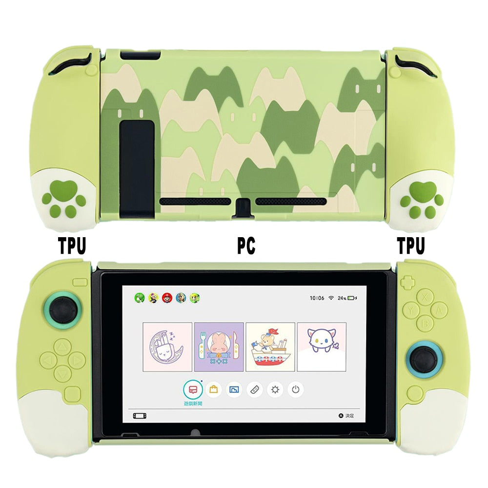 Cat Paw Nintendo Switch Case