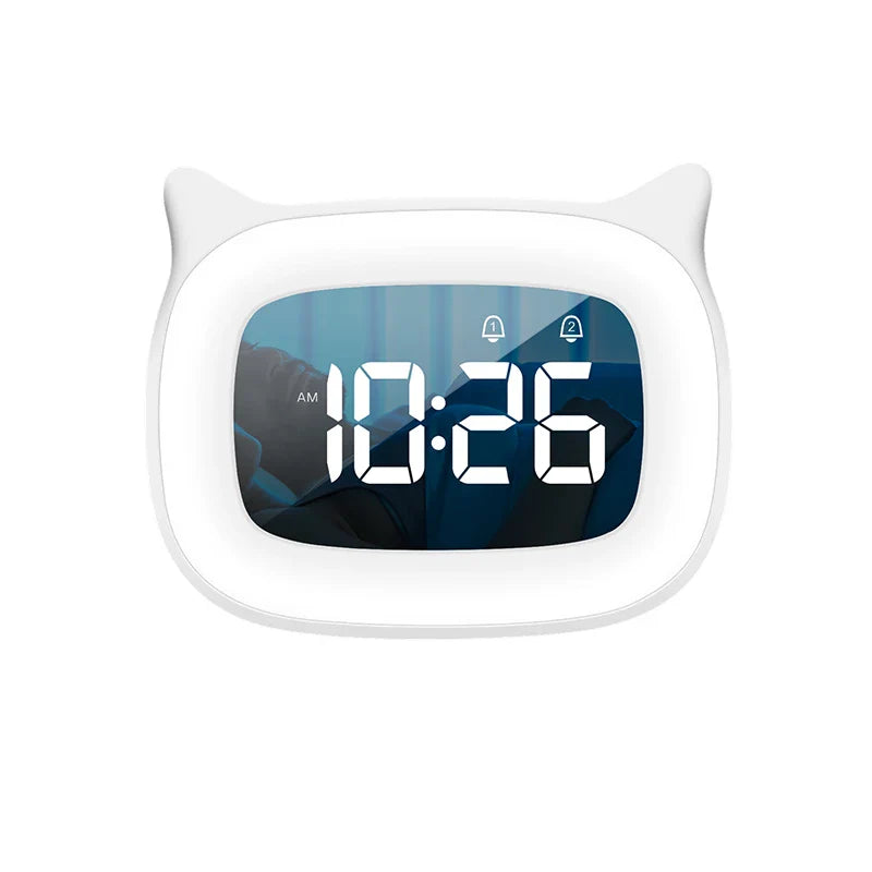 Cute Cat Digital Alarm Clock