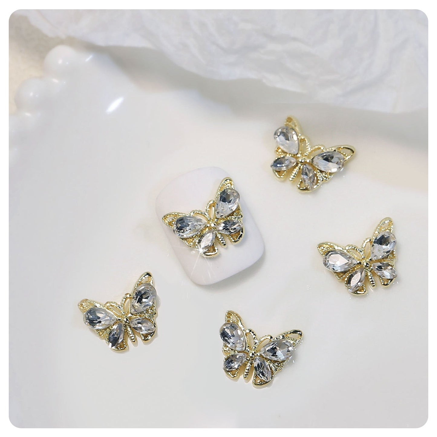 Butterfly Nail Charms