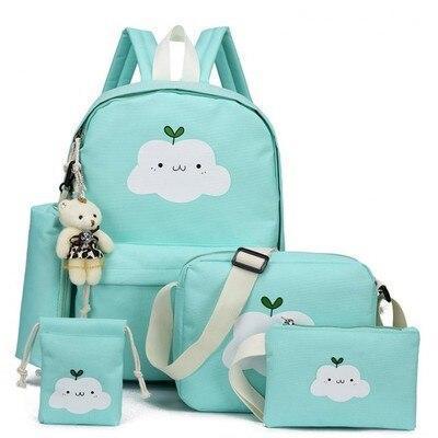 5pcs / Set Cloud Backpack