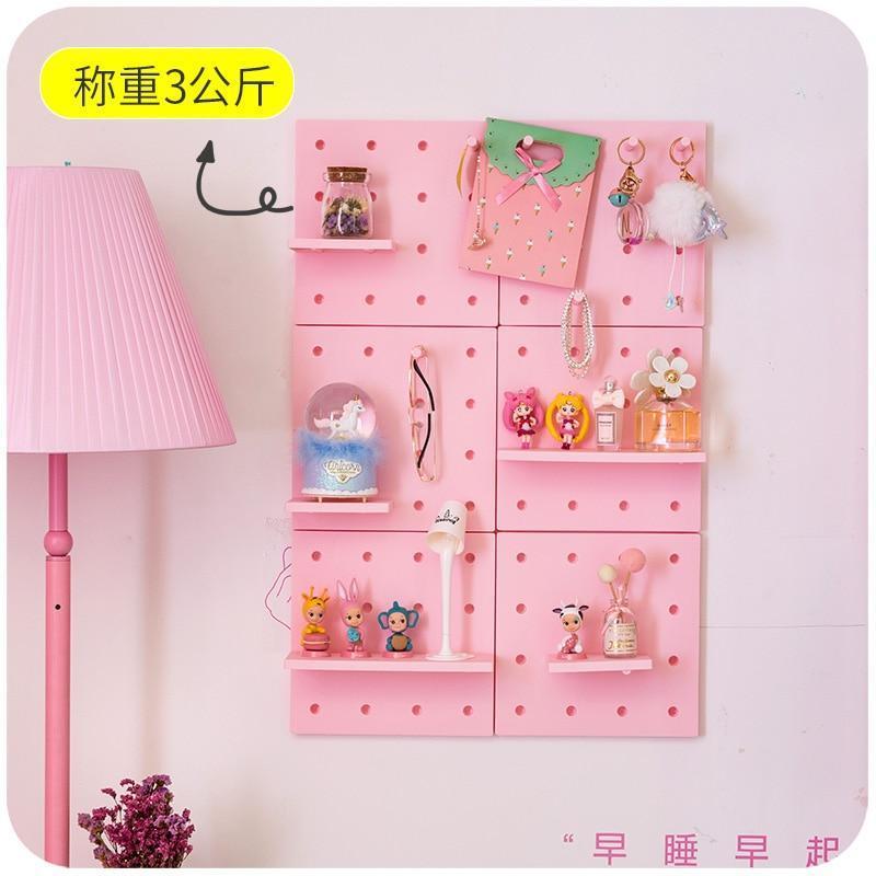 Wall Peg Board & Shelf Kit