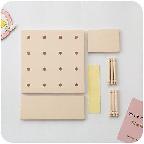 Wall Peg Board & Shelf Kit