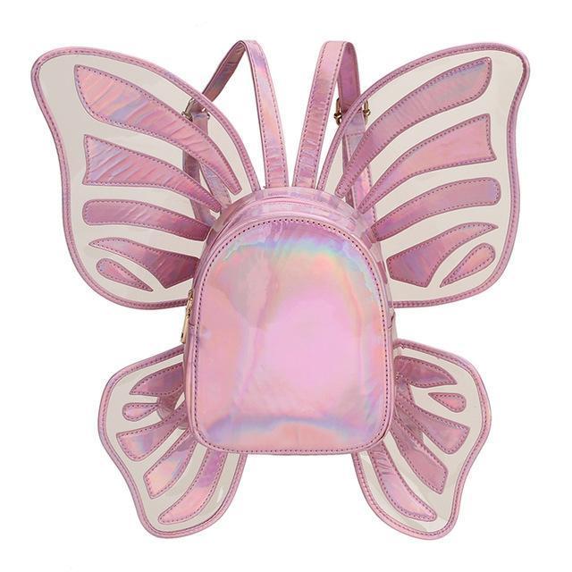 Holographic Fairy Butterfly Backpack