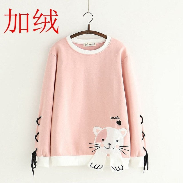 Casual Cat Sweatshirt