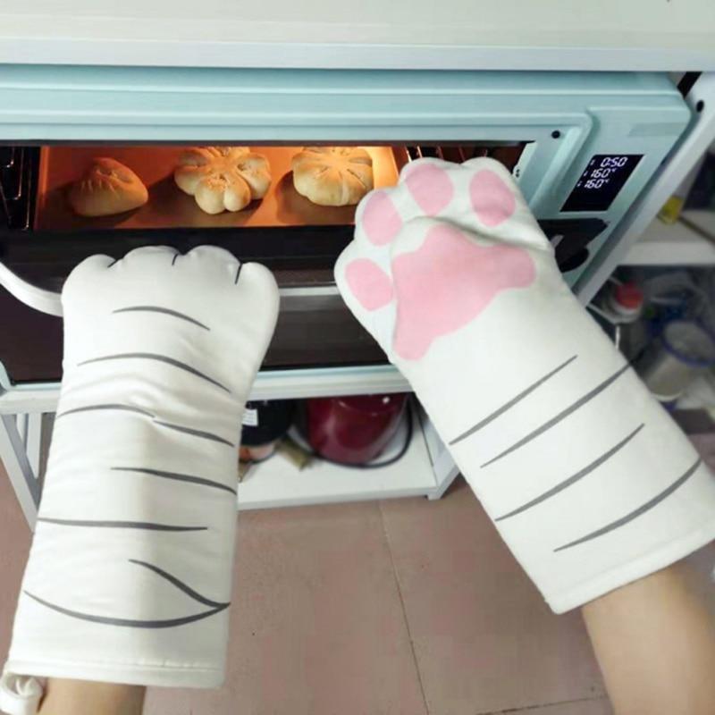 Cat Paw Oven Mitts