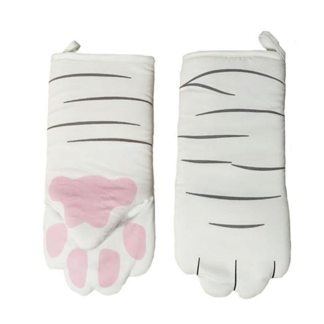 Cat Paw Oven Mitts