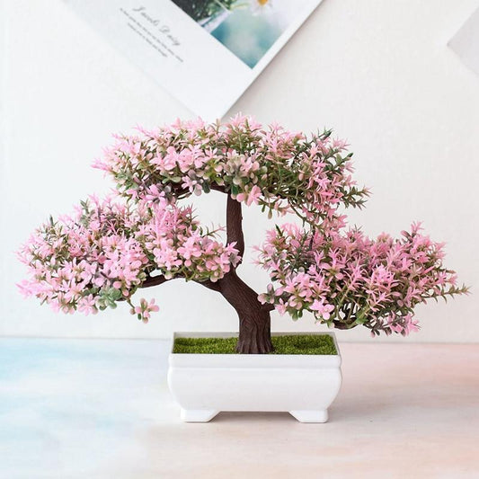 Artificial Cherry Blossom Bonsai Tree