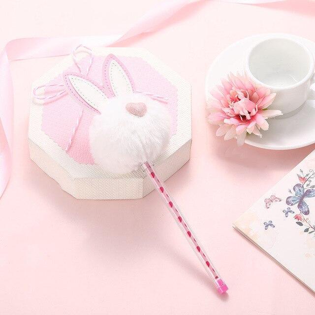 Plush Bunny Gel Pens