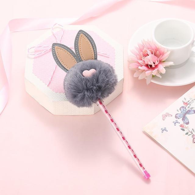 Plush Bunny Gel Pens