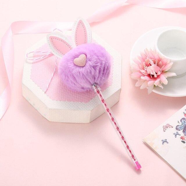 Plush Bunny Gel Pens