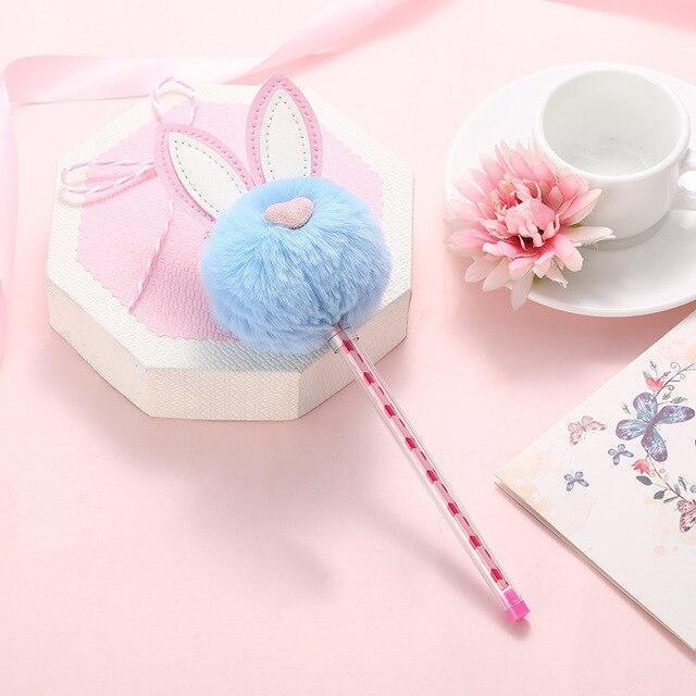 Plush Bunny Gel Pens