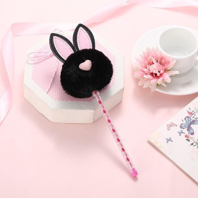 Plush Bunny Gel Pens