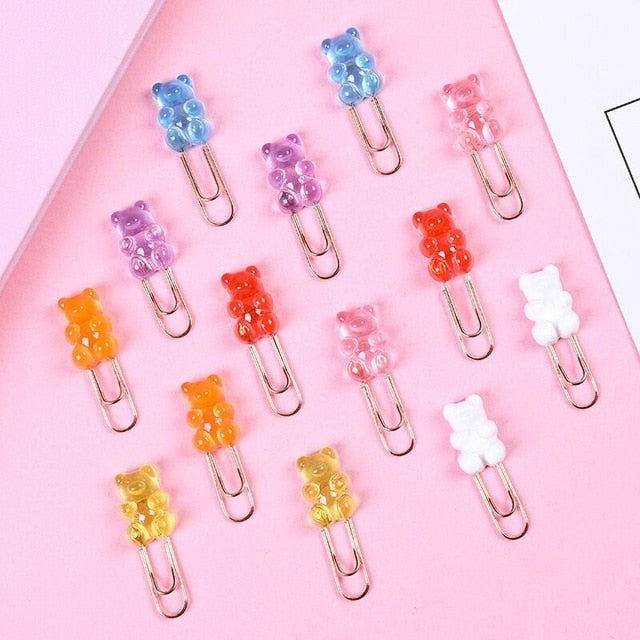 Gummy Bear Paper Clips