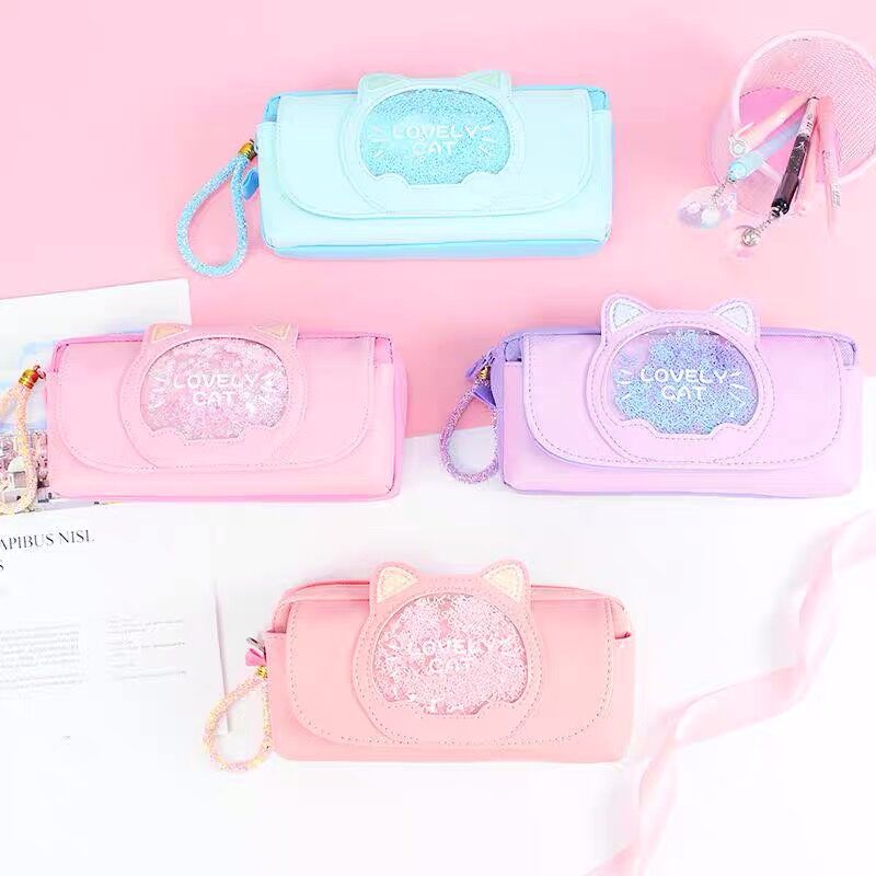 Cute Cat Pencil Bag