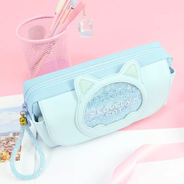 Cute Cat Pencil Bag