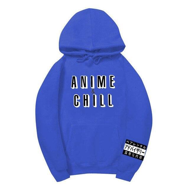 Anime & Chill Hoodie Sweatshirt