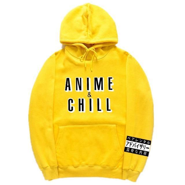 Anime & Chill Hoodie Sweatshirt