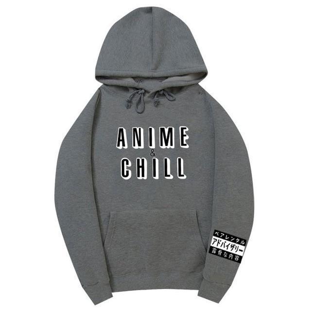 Anime & Chill Hoodie Sweatshirt