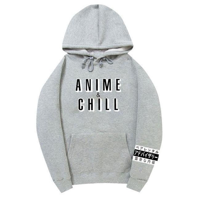 Anime & Chill Hoodie Sweatshirt