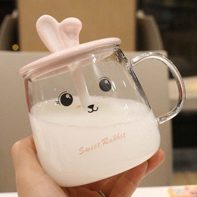 Bunny Glass Mug