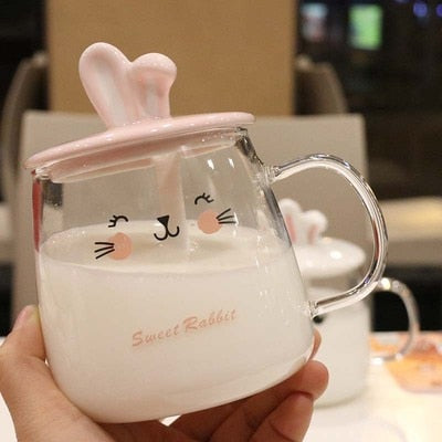 Bunny Glass Mug