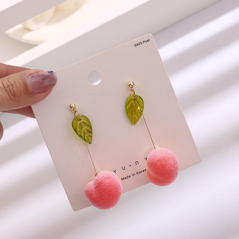 Peach Earrings