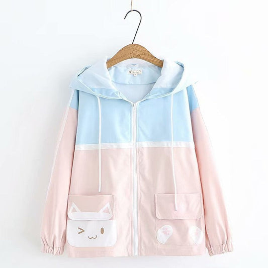 Pastel Neko Hoodie