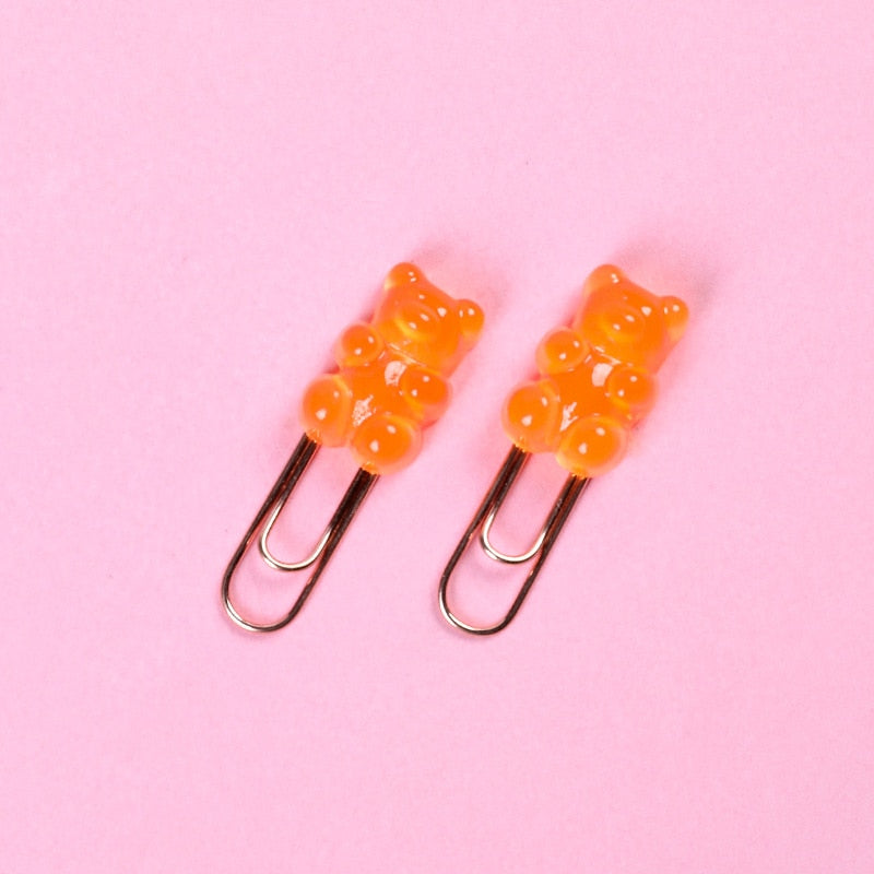 Gummy Bear Paper Clips