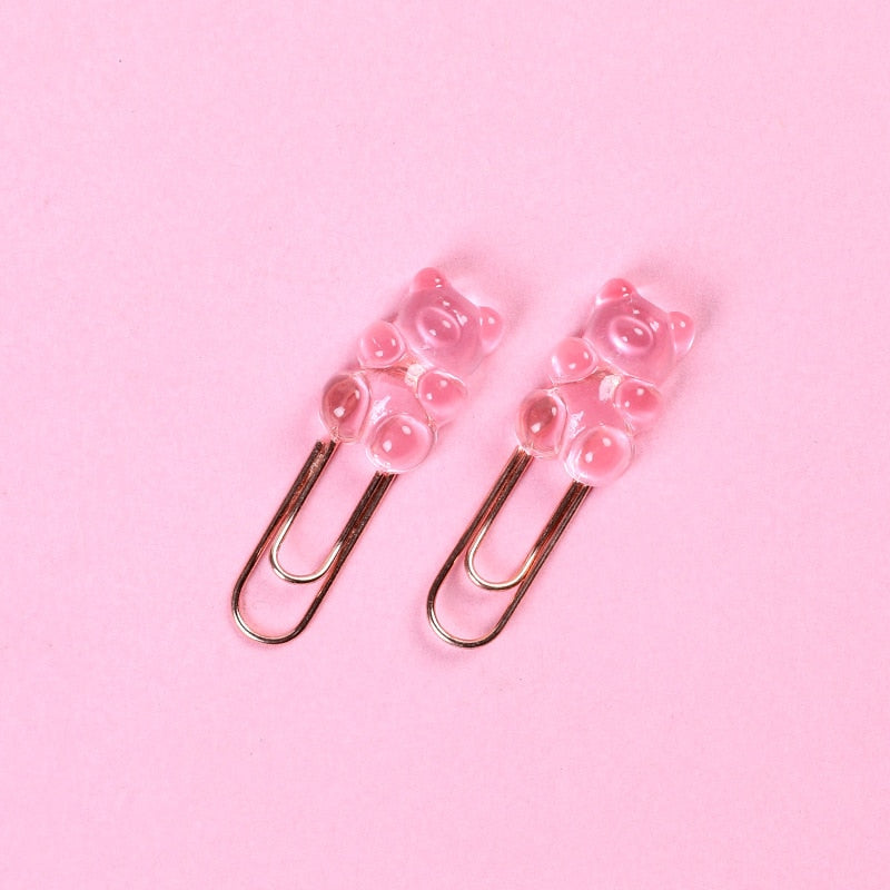 Gummy Bear Paper Clips