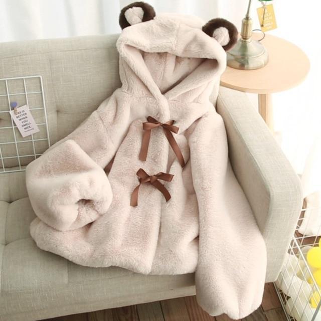 Teddy Bear Hooded Jacket