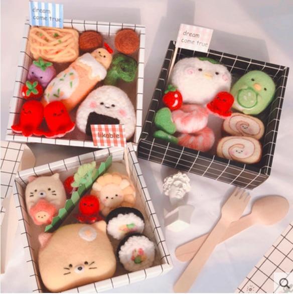 Bento Box Wool Felt Needle Craft Kit