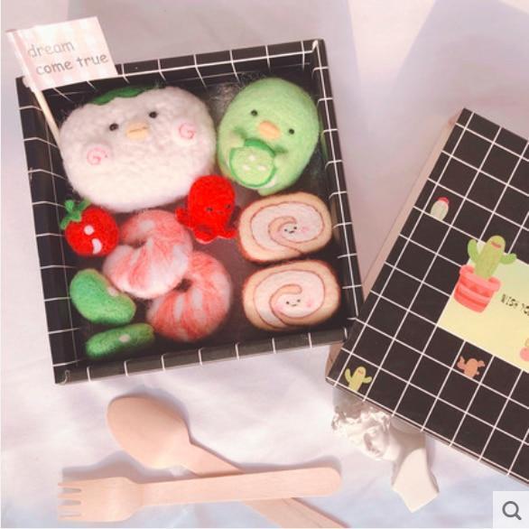 Bento Box Wool Felt Needle Craft Kit