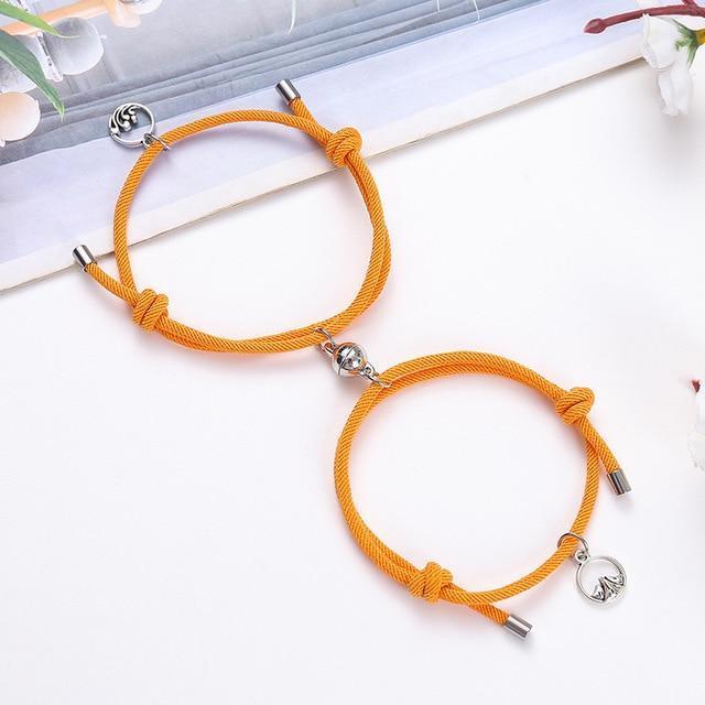 Couples Magnetic Attraction Bracelets