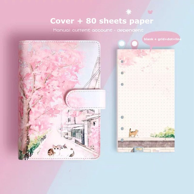 Cherry Blossom Journal Gift Set