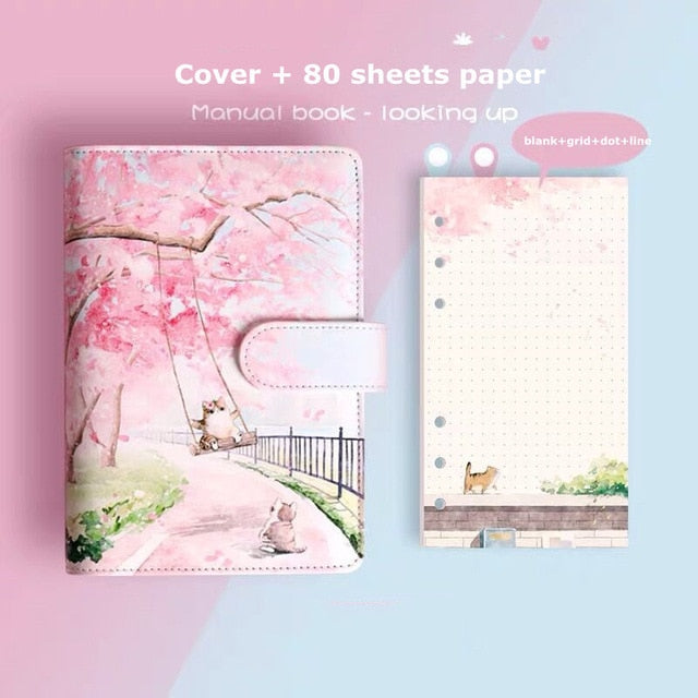 Cherry Blossom Journal Gift Set