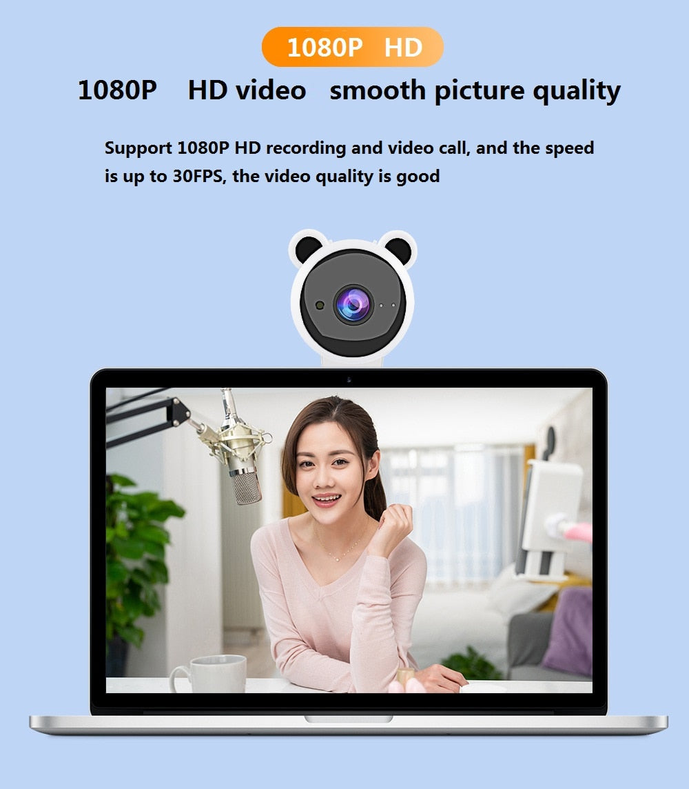 1080P High-Definition Webcam