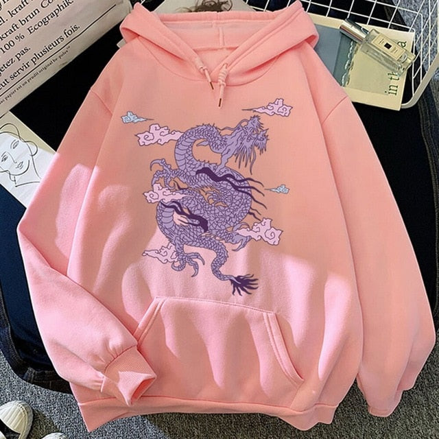 Sky Dragon Harajuku Hoodie