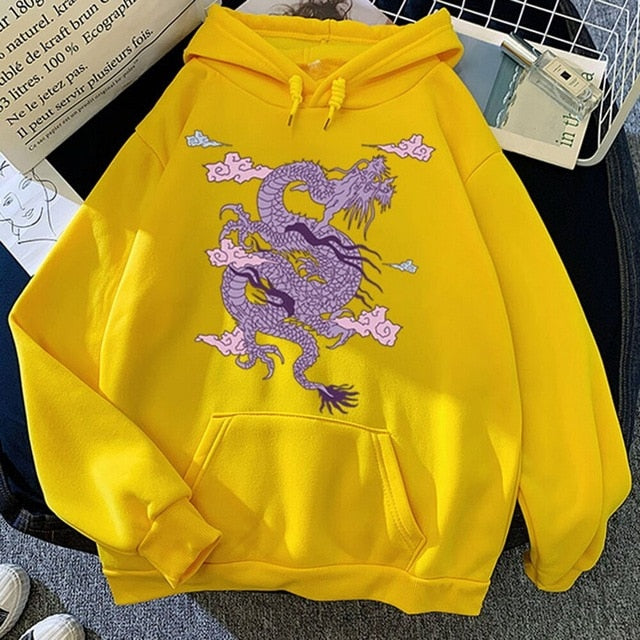 Sky Dragon Harajuku Hoodie