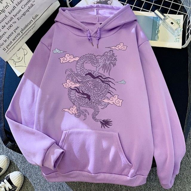 Sky Dragon Harajuku Hoodie