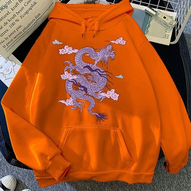 Sky Dragon Harajuku Hoodie